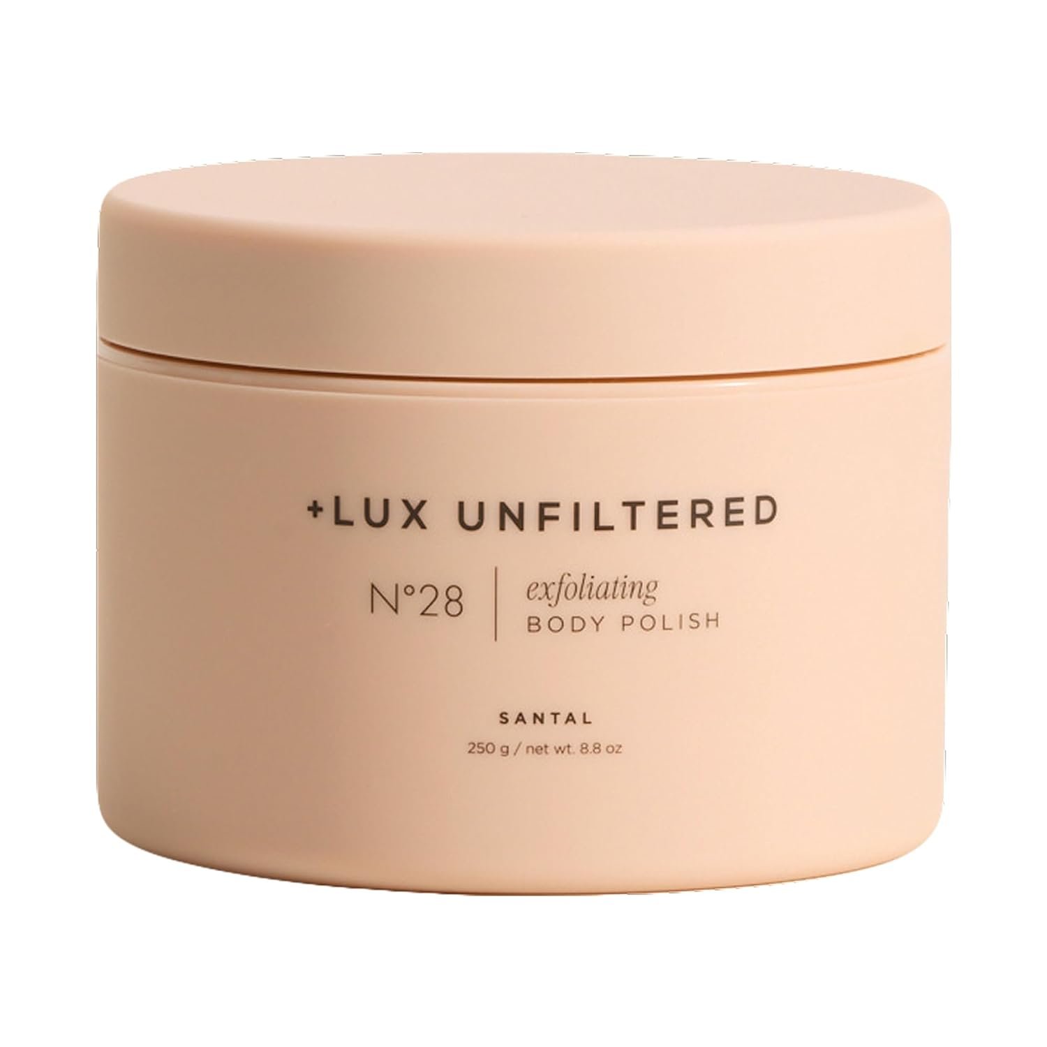 + Lux Unfiltered – N°28 Nude Beach Exfoliating Body Polish