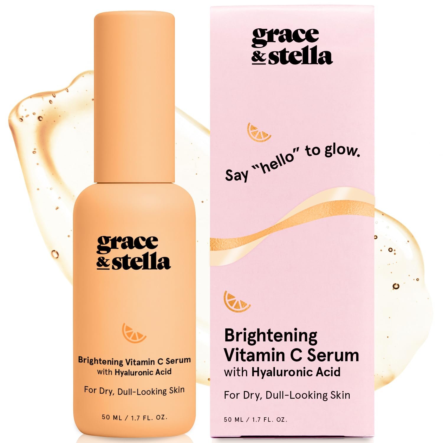 grace & stella Vitamin C Serum for Face (50ml /1.7 fl oz)