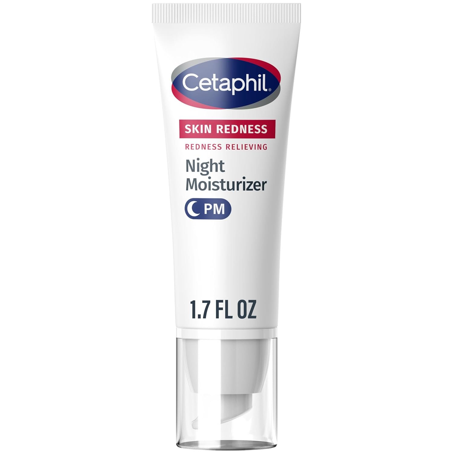 Cetaphil Redness Relieving Night Cream Face Moisturizer, 1.7oz