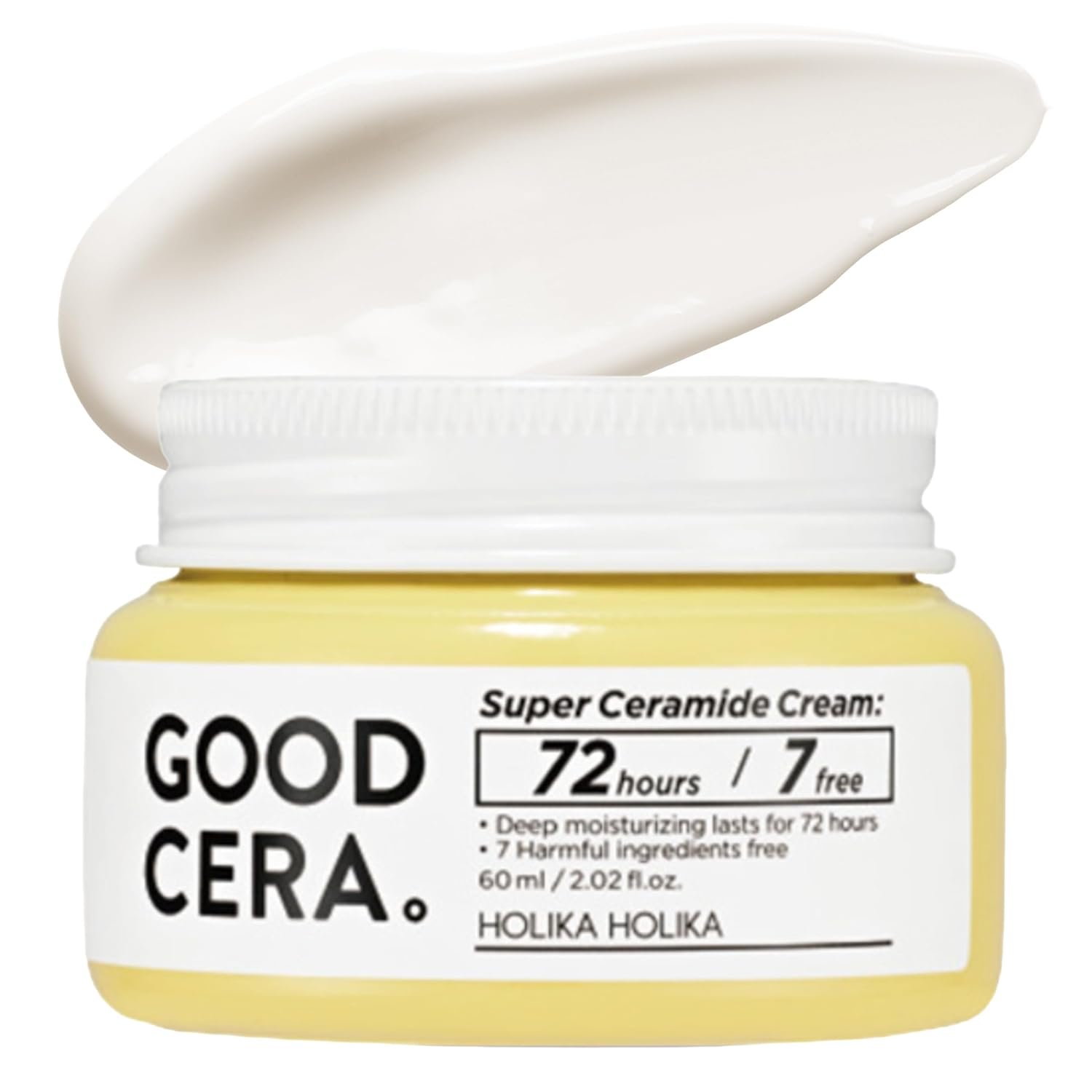 HOLIKA HOLIKA Good Cera Super Ceramide Cream, Face Moisturizer, 2.02 fl oz
