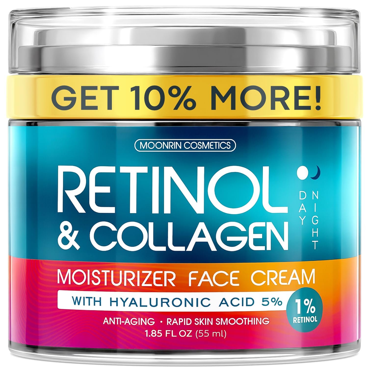 Retinol Face Cream – Anti Aging Moisturizer, Wrinkle & Collagen Skin Care