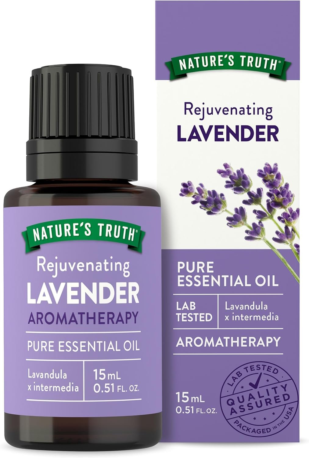 Nature’s Truth Lavender Essential Oil | Pure Plant Based