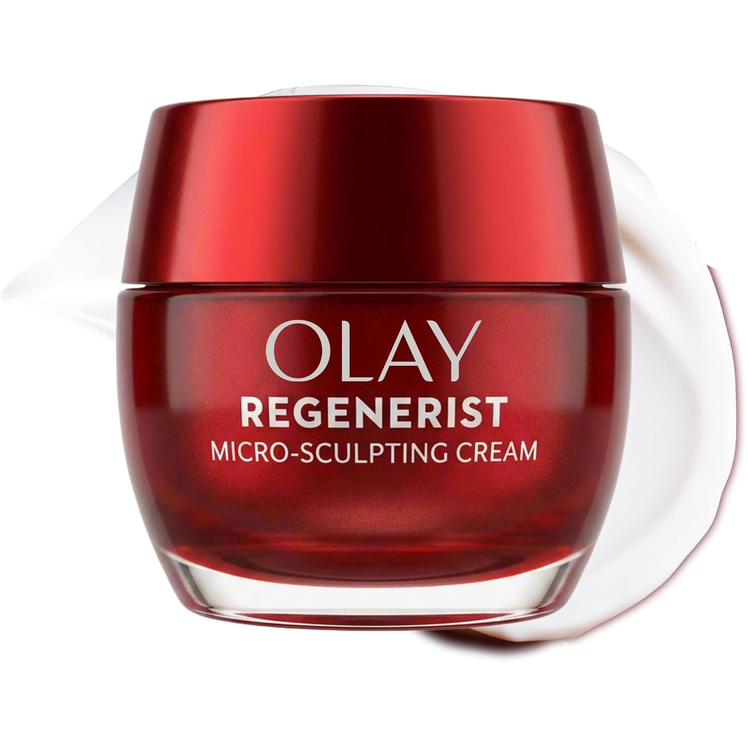 Olay Face Moisturizer, Regenerist Micro-Sculpting Facial Cream for Women – Anti-Aging, Anti-Wrinkle, Firming Skin Care – Triple Collagen Cream, Peptide Moisturizer, Hyaluronic Acid, Niacinamide, 1.7oz
