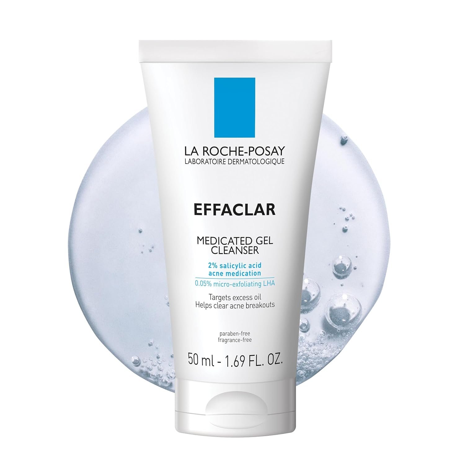 La Roche-Posay Effaclar Medicated Acne Face Wash with Salicylic Acid