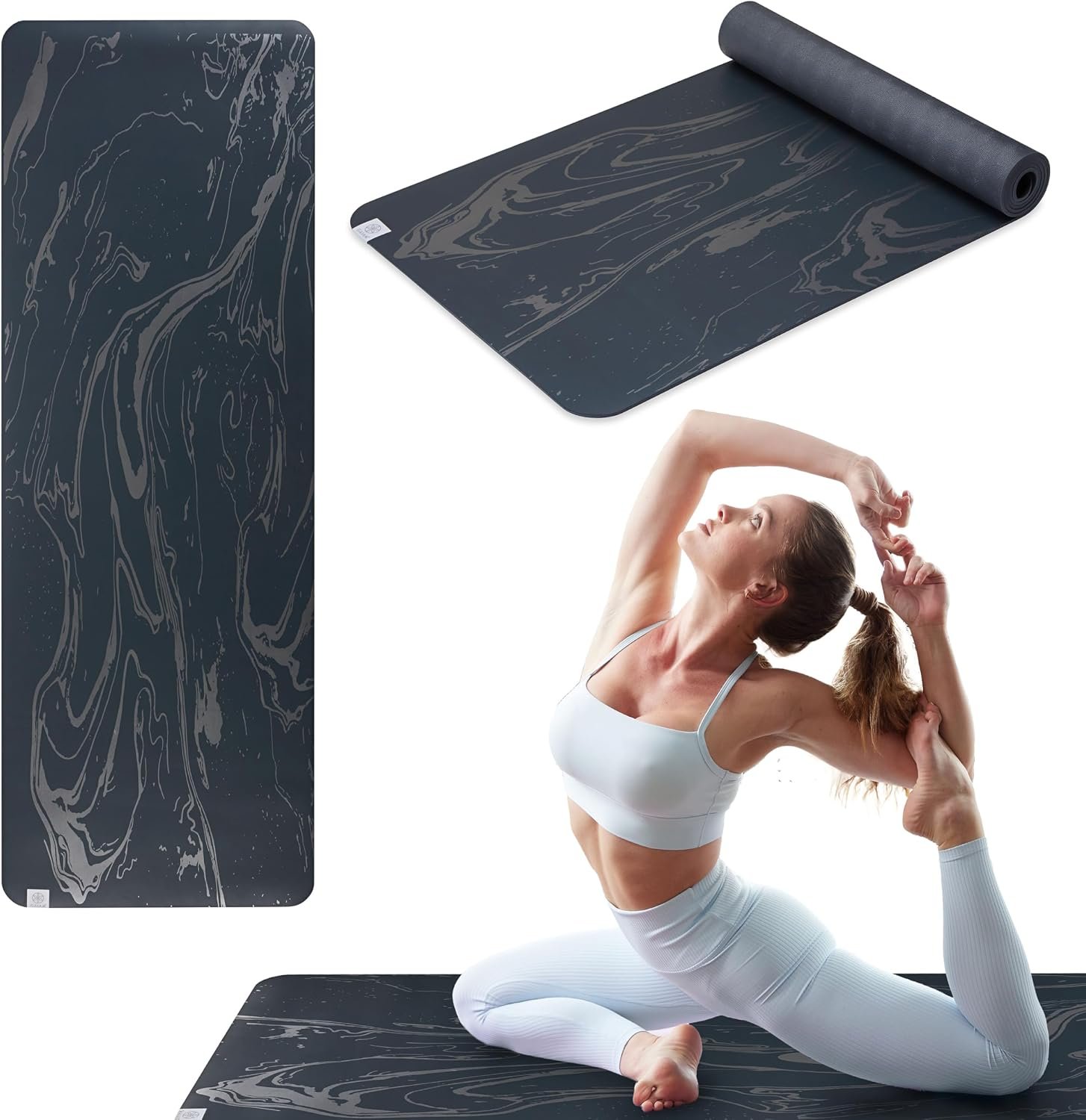 Gaiam Dry-Grip Yoga Mat
