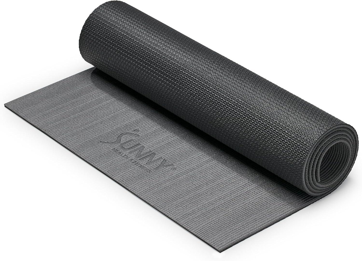 Sunny Health & Fitness Exercise Yoga Mats – Non-Slip Support for Home & Gym