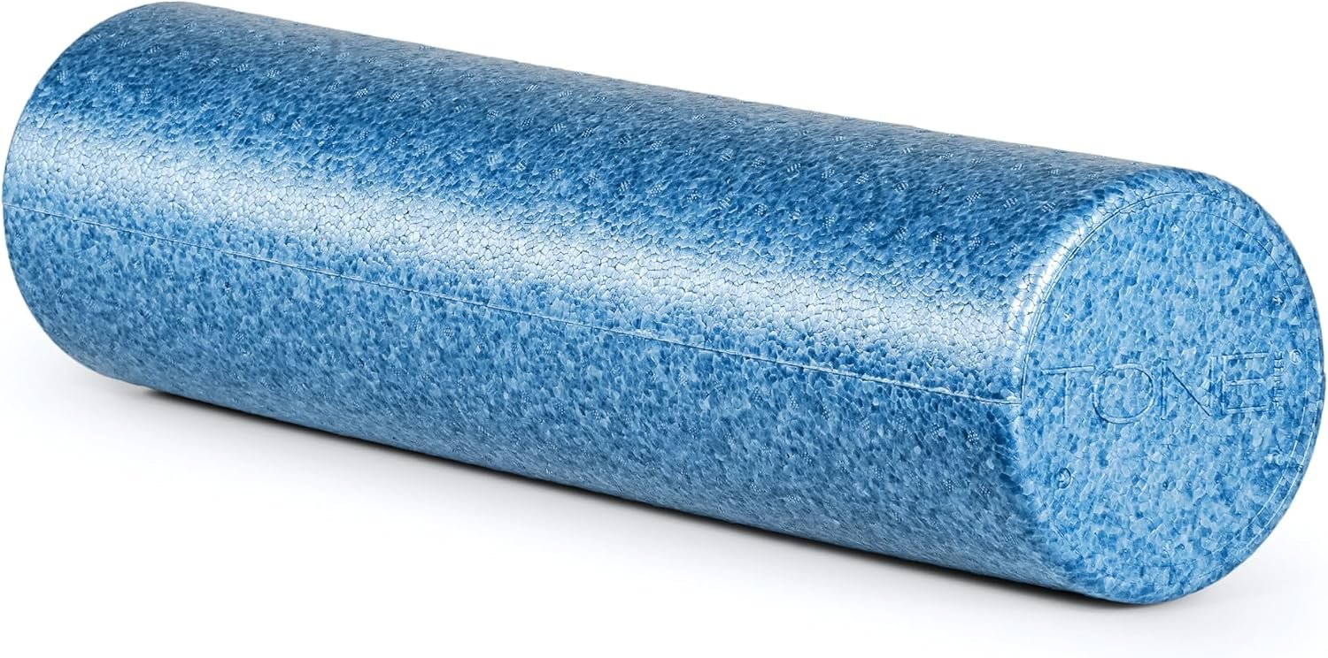 TONE Fitness Firm High-Density Foam Roller for Exercise, Massage & Recovery