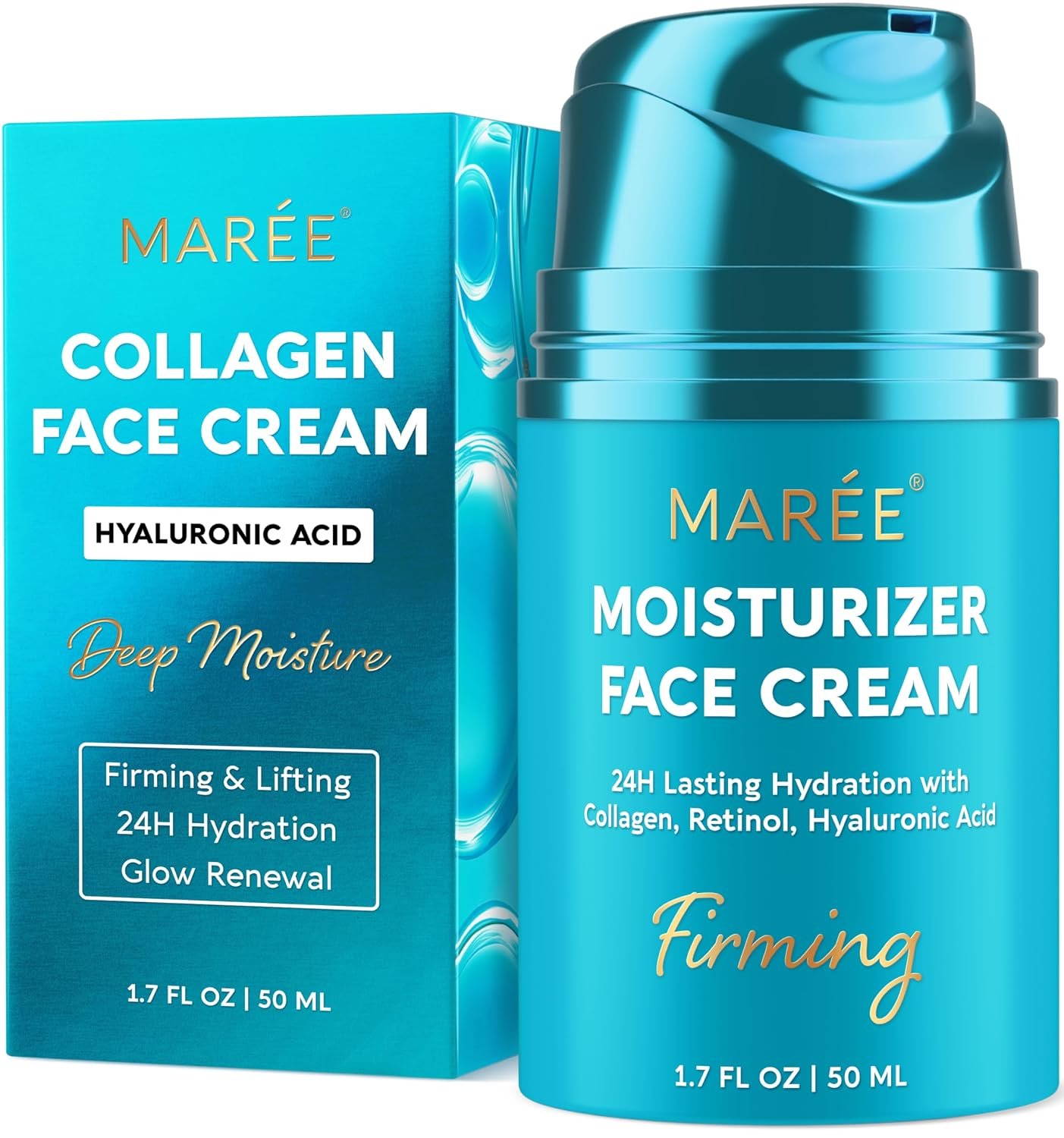 MAREE Face Moisturizer – Anti-aging Collagen & Retinol Face DD Cream