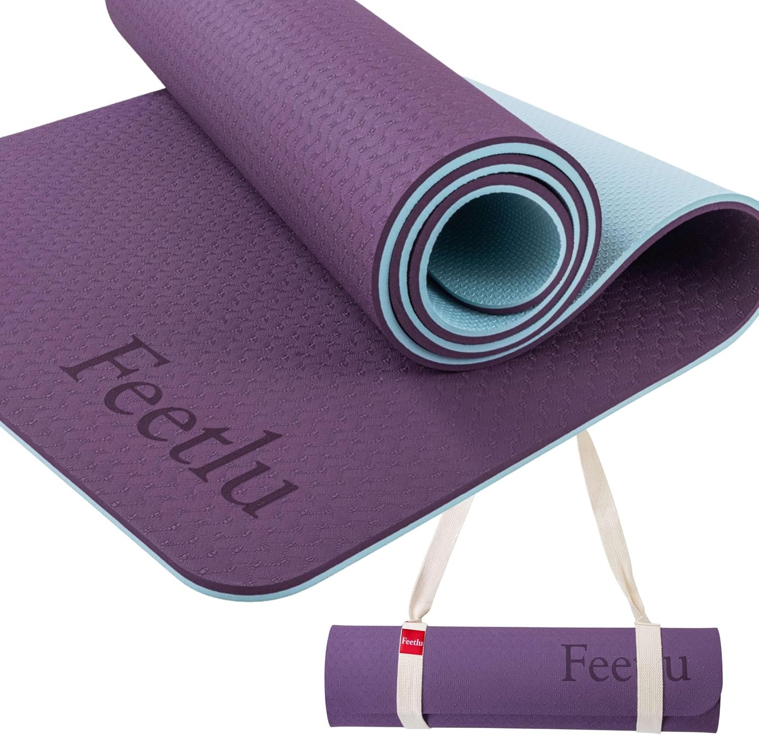Cushioned Exercise Mat, 72″ x 24″ x 10mm
